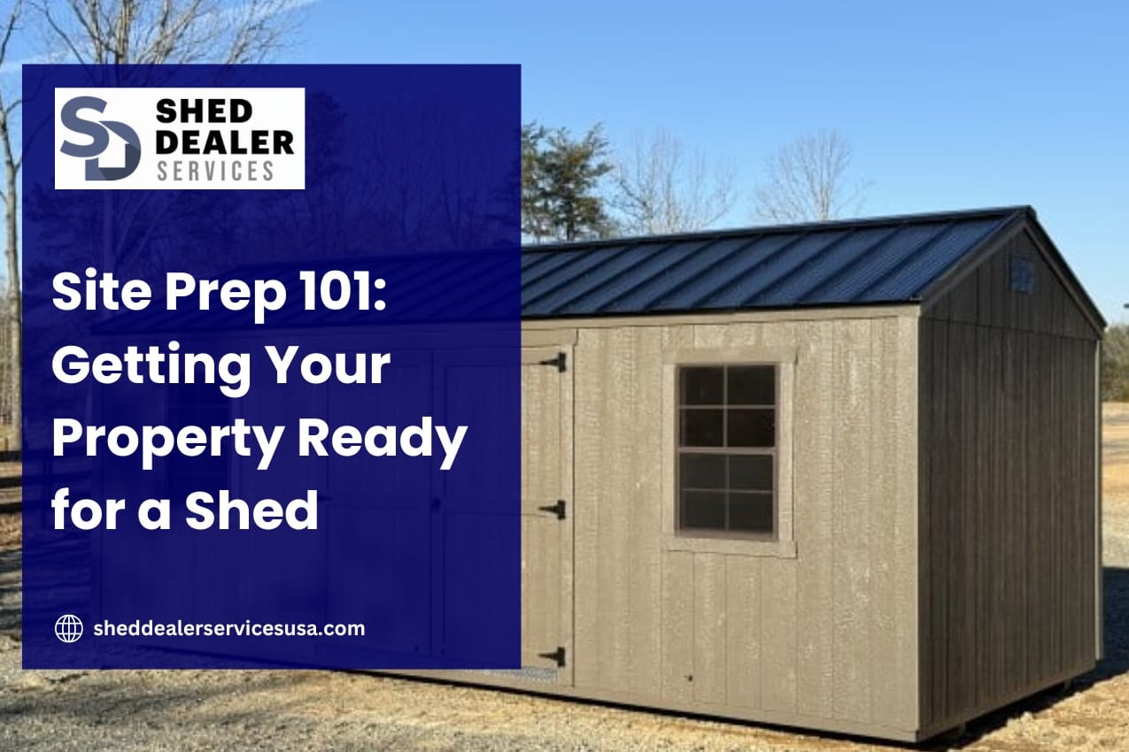 Site Prep 101: Getting Your Property Ready for a Shed